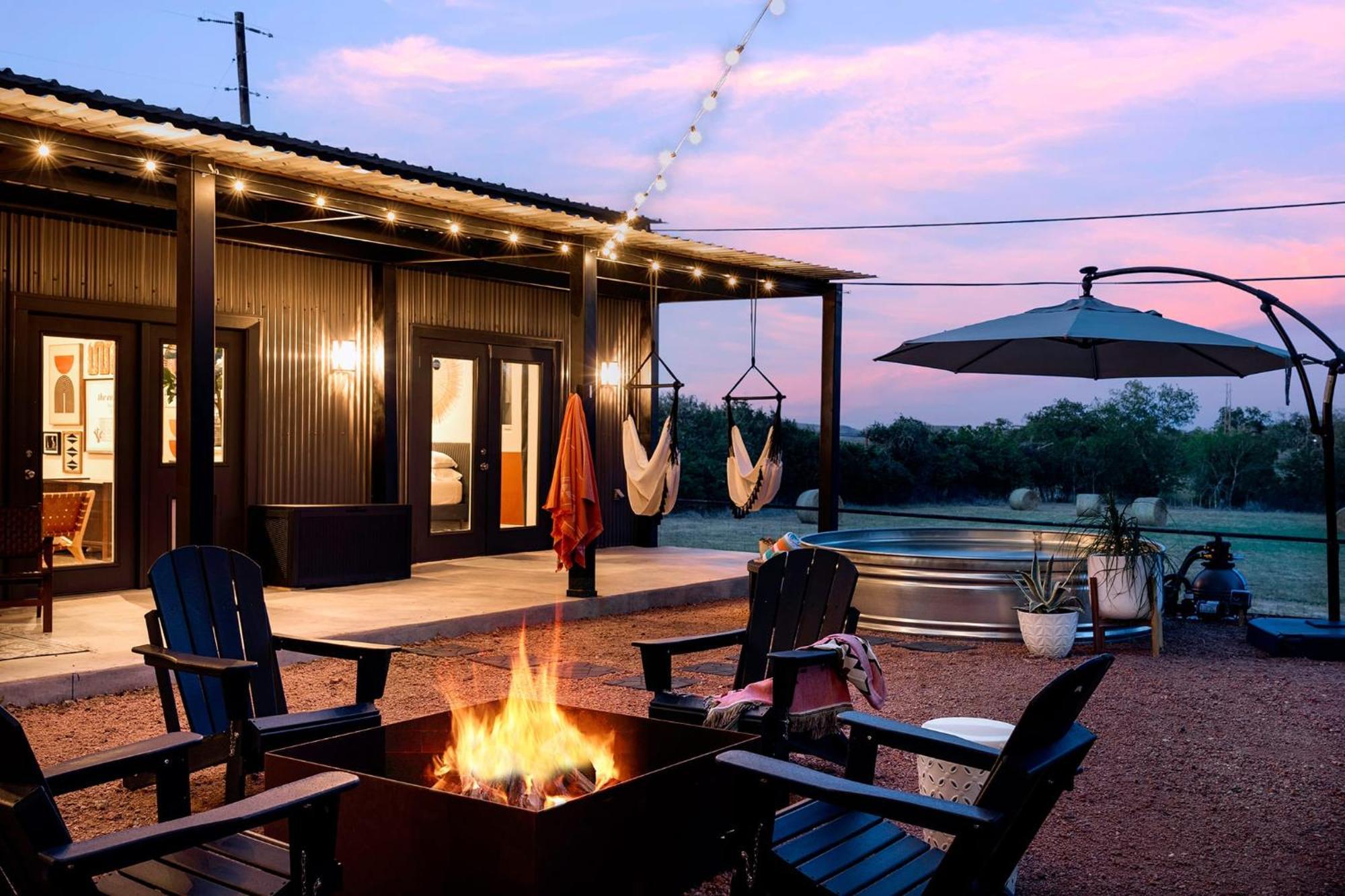 Villa Container Haus Pet Friendly With Cowboy Pool Fredericksburg Exterior foto